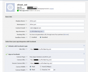 efront LMS integration with Facebook - eFront Blog