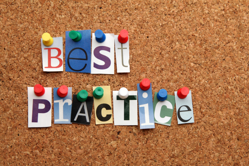 Best practice pinned on noticeboard eFront Blog